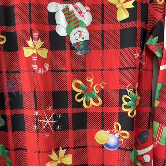 Long Sleeve Casual Funny Christmas Dress or Top Size Medium - Picture 5 of 8